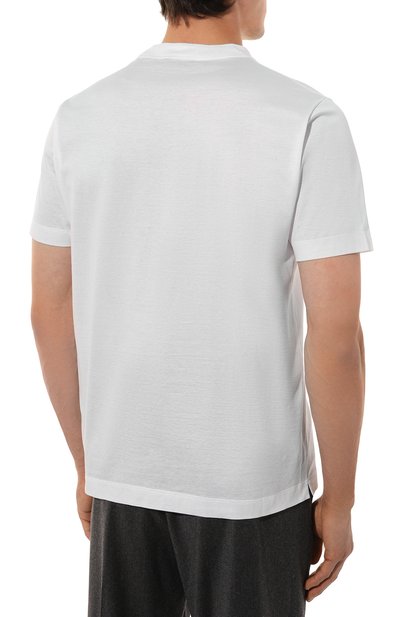 Хлопковая футболка CANALI, арт. T0356/MJ00002, фото 4