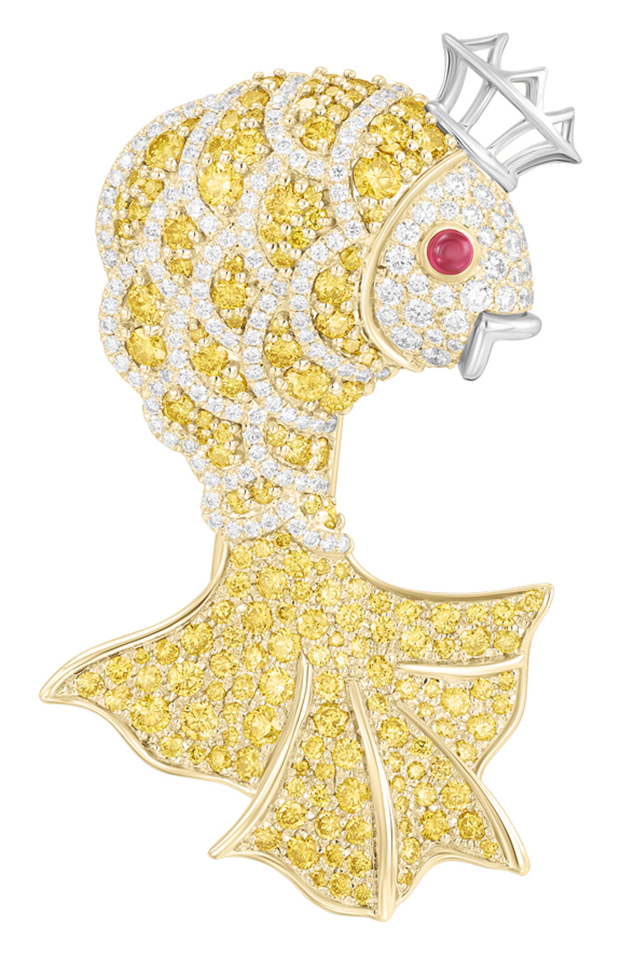 Брошь MERCURY, арт. MBCH29581/YG/WYD_R, фото 1