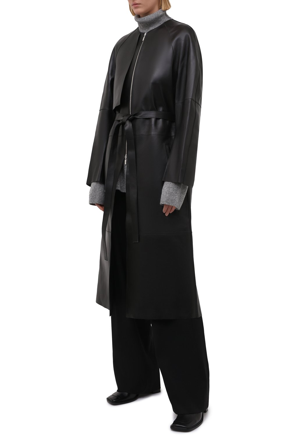 Кожаный плащ TOTEME, арт. 212-101-702, фото 3