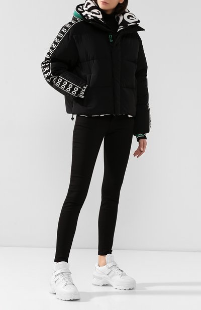 Пуховая куртка DOLCE & GABBANA черного цвета по цене 228000 руб., арт. F9G29T/FUM8T, фото 2 Пуховая куртка DOLCE & GABBANA, арт. F9G29T/FUM8T, фото 2