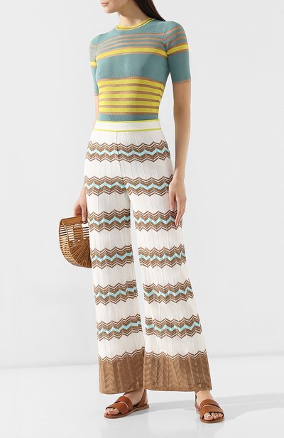 Брюки из смеси хлопка и вискозы M MISSONI, арт. 2DI00048/2K000S, фото 2