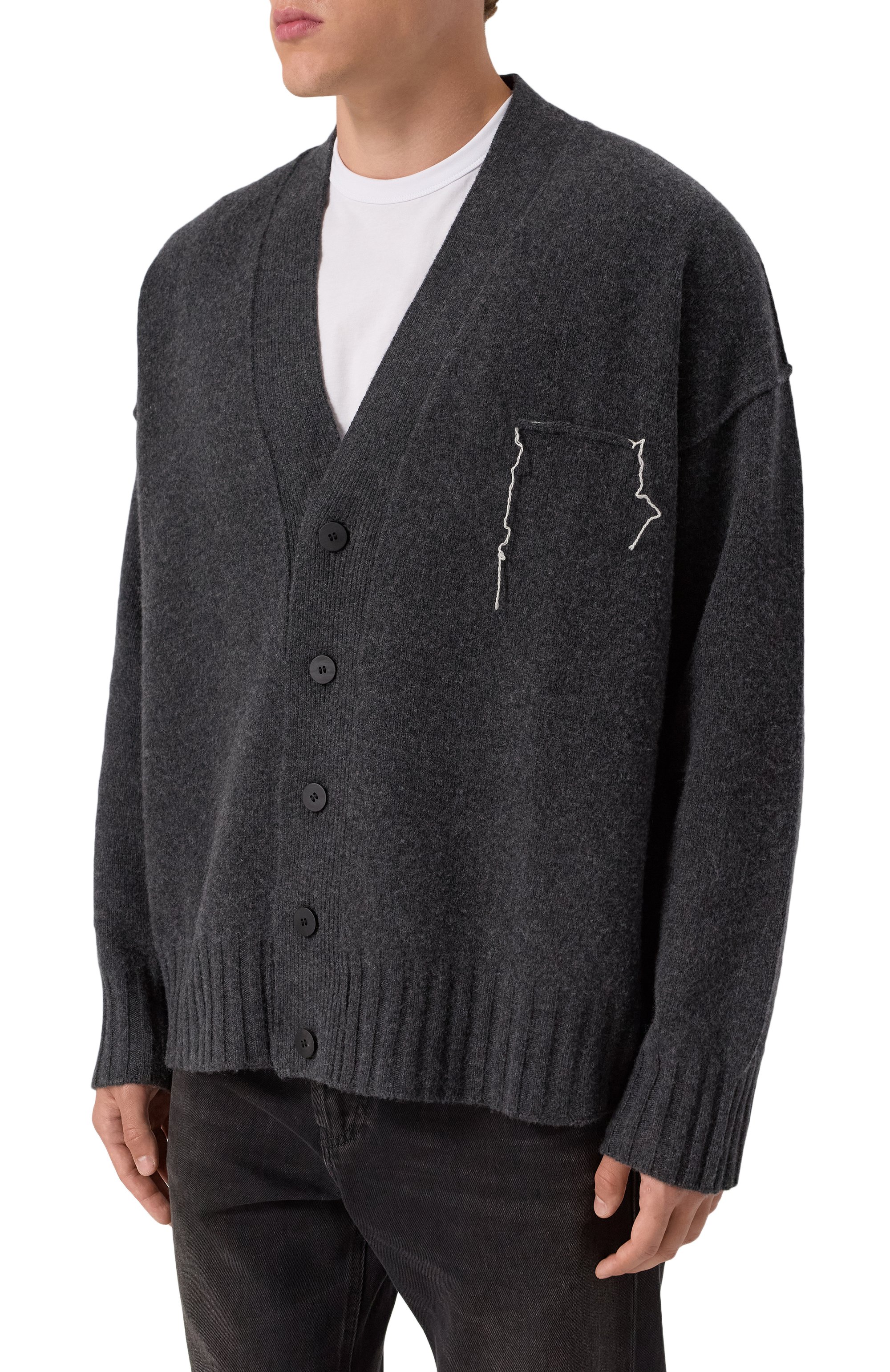 Кардиган из кашемира и шерсти ISABEL BENENATO, арт. UK23F25, фото 3