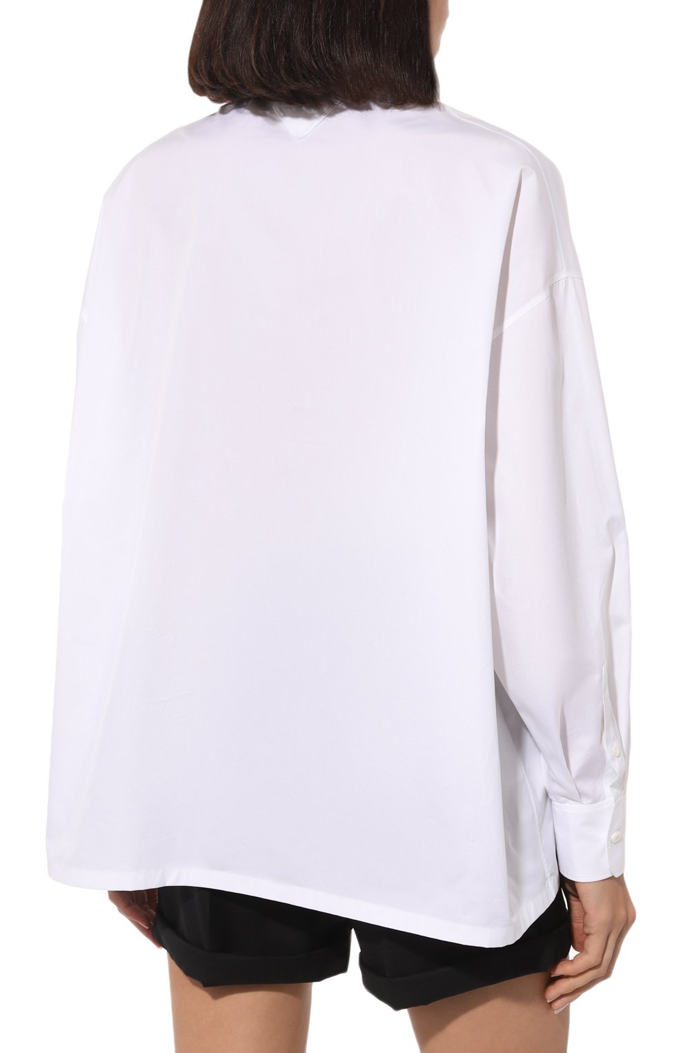 Хлопковая рубашка PRADA, арт. P449FR-10CI-F0009-221, фото 4