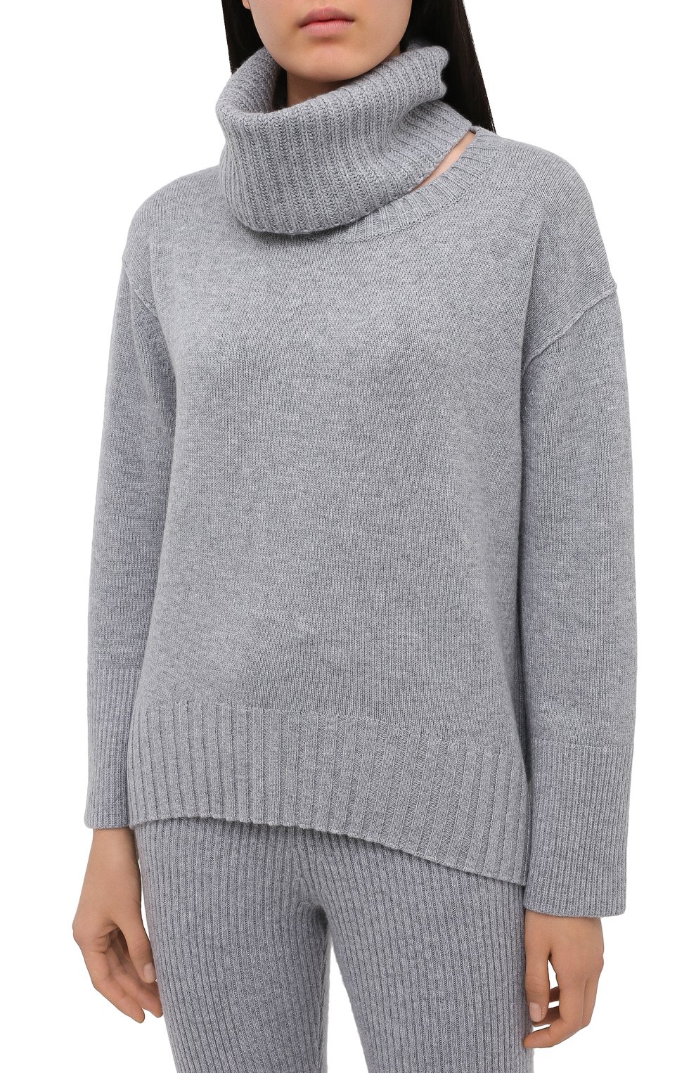 Свитер из шерсти и кашемира DOROTHEE SCHUMACHER, арт. 910409/DEC0NSTRUCTED L00K, фото 3