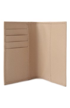 Женские кожаная обложка для паспорта DOLCE & GABBANA светло-бежевого цвета, арт. BI2215/A1001 | Фото 3 (Женское Кросс-КТ: Для паспорта; Статус проверки: Проверена категория; Материал: Натуральная кожа; Нос: Не проставлено; Материал сплава: Проставлено; Автоматизация Diginetica: Не назначено)