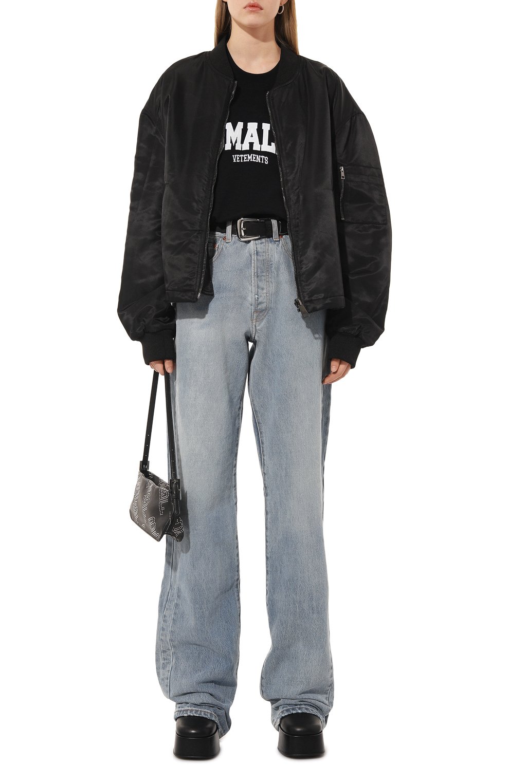 Хлопковая футболка VETEMENTS, арт. UE63TR800B, фото 2