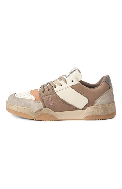Кожаные кеды spiker DSQUARED2, арт. SNW0315/09708189, фото 4