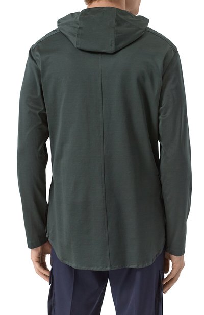 Хлопковая рубашка KITON, арт. UMCPETEH0923414, фото 4