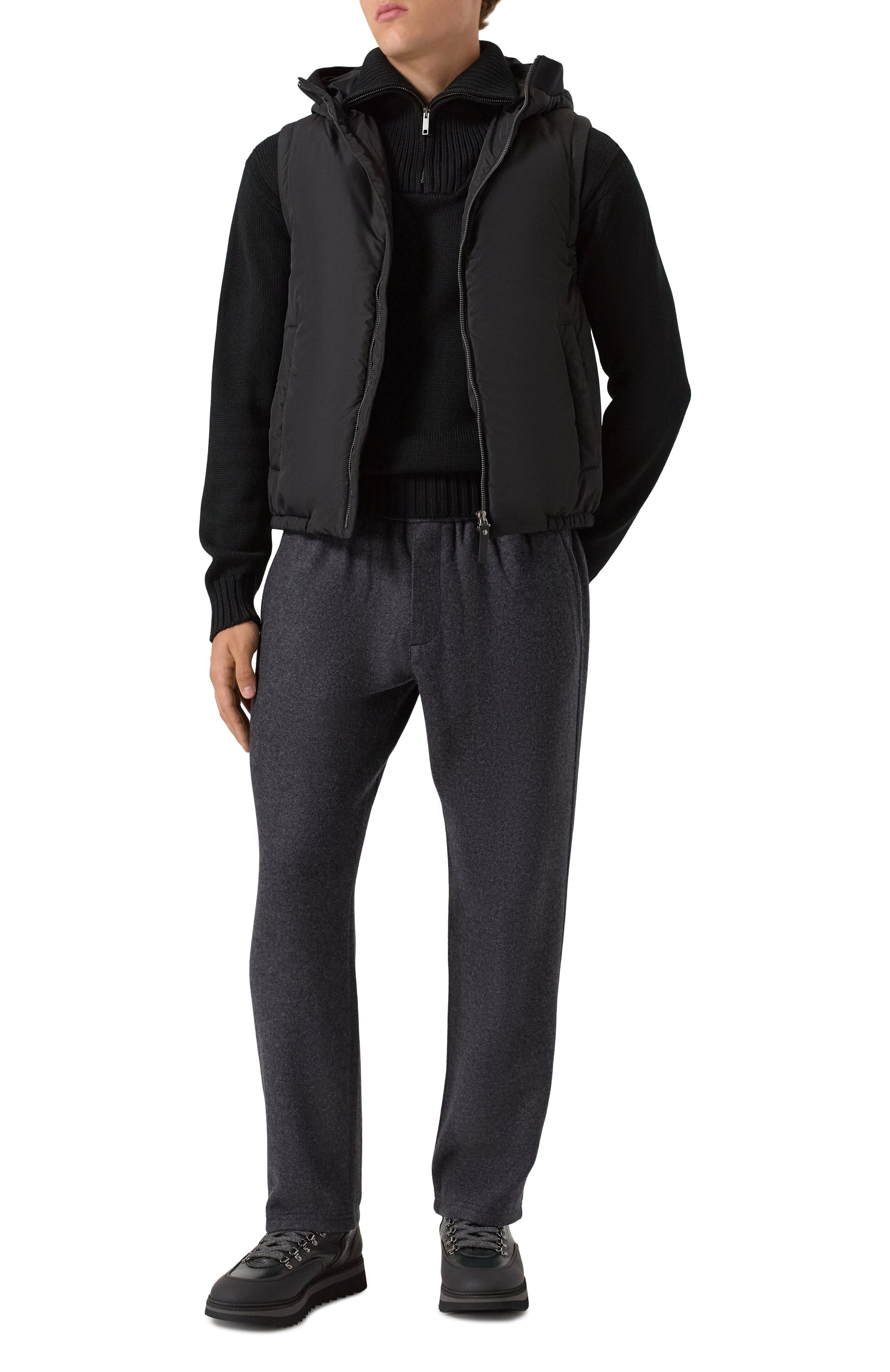 Кожаные ботинки megeve BLU BARRETT, арт. MEGEVE-13841.4, фото 2