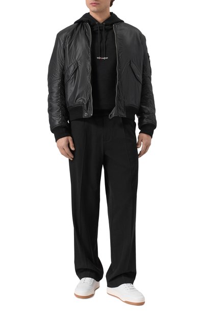 Утепленный бомбер SAINT LAURENT, арт. 780904/Y989L, фото 2