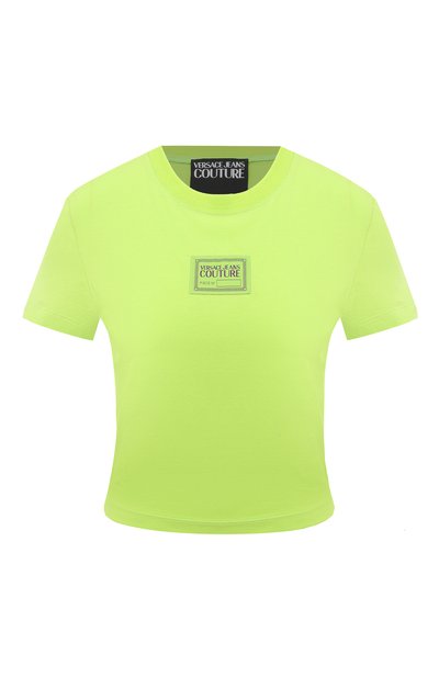 Хлопковая футболка VERSACE JEANS COUTURE, арт. 74HAH602/J0020, фото 1