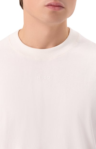 Хлопковая футболка HUGO, арт. 50488330, фото 5