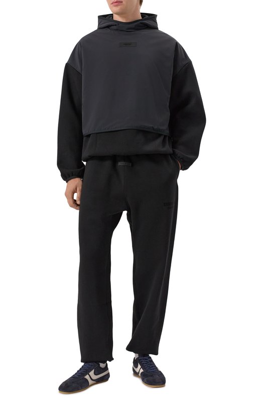 Хлопковое худи Fear Of God 202SU244320F-M-001 Чёрный  202SU244320F-M-001 Фото 2