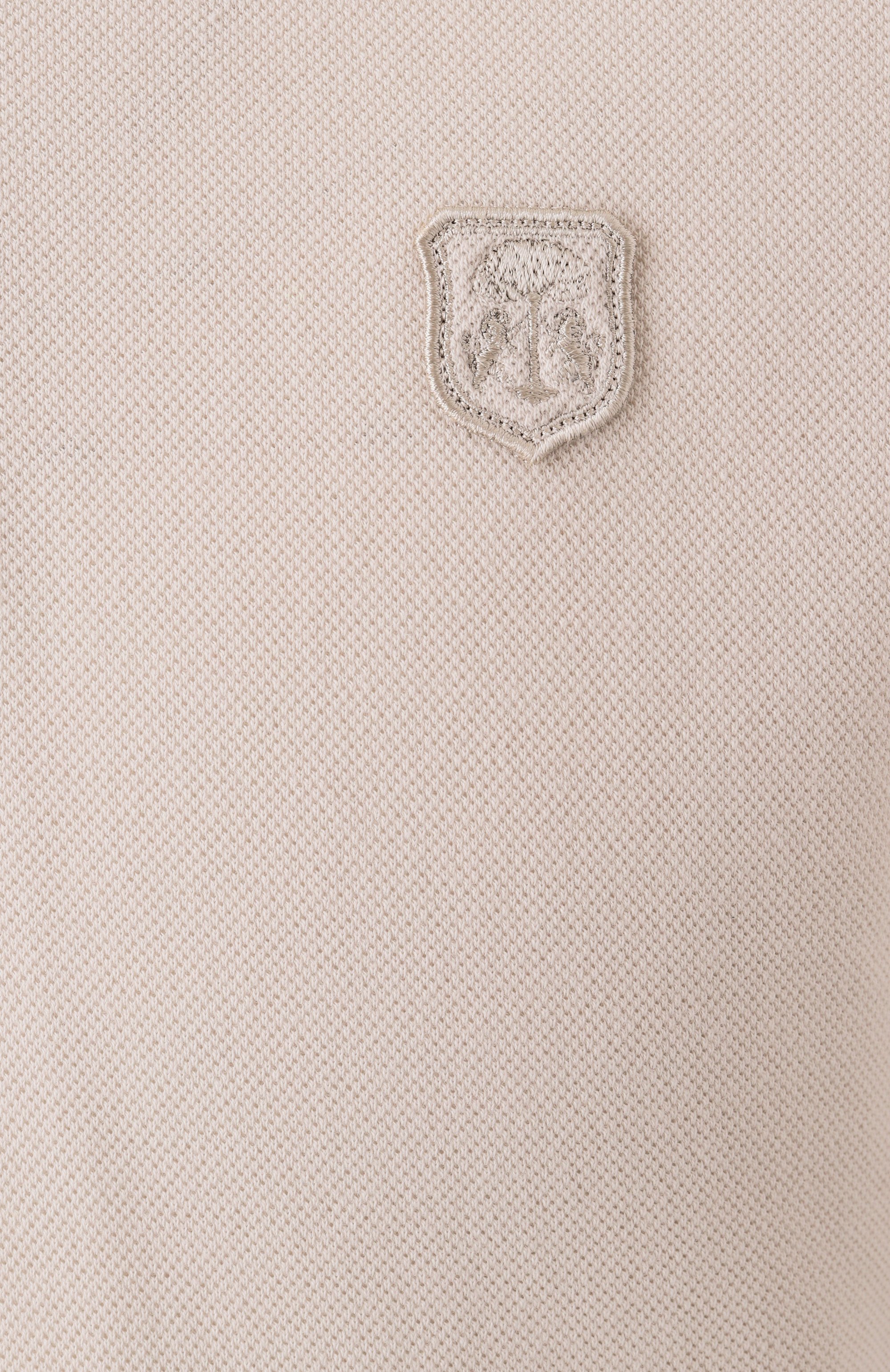 Хлопковое поло CORNELIANI кремового цвета по цене 31500 руб., арт. 25G570-2525045, фото 6 Хлопковое поло CORNELIANI, арт. 25G570-2525045, фото 6