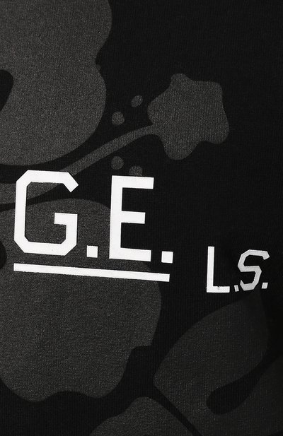 Хлопковая футболка PALM ANGELS черного цвета по цене 25100 руб., арт. PMAA001R204130121010, фото 5 Хлопковая футболка PALM ANGELS, арт. PMAA001R204130121010, фото 5