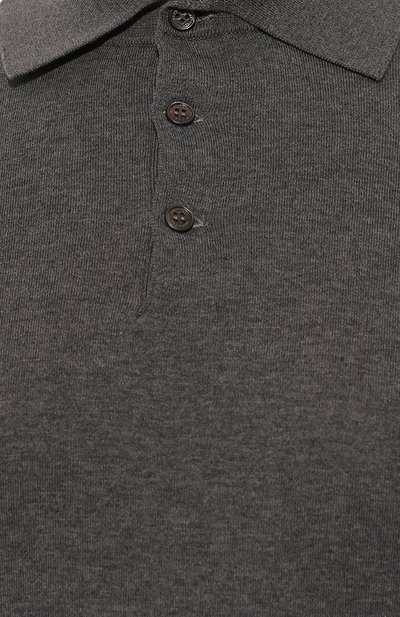 Хлопковое поло BRUNELLO CUCINELLI, арт. M29800125, фото 5