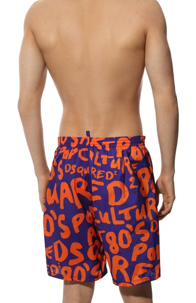 Плавки-шорты DSQUARED2 разноцветного цвета по цене 36300 руб., арт. D7BM15580, фото 3 Плавки-шорты DSQUARED2, арт. D7BM15580, фото 3
