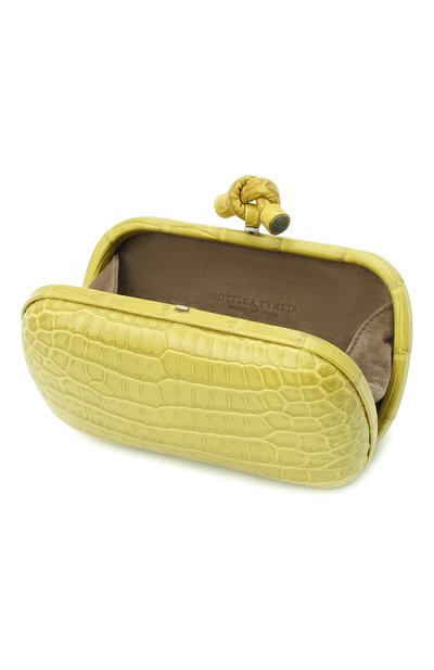 Клатч knot из кожи крокодила BOTTEGA VENETA, арт. 113085/V9029, фото 4