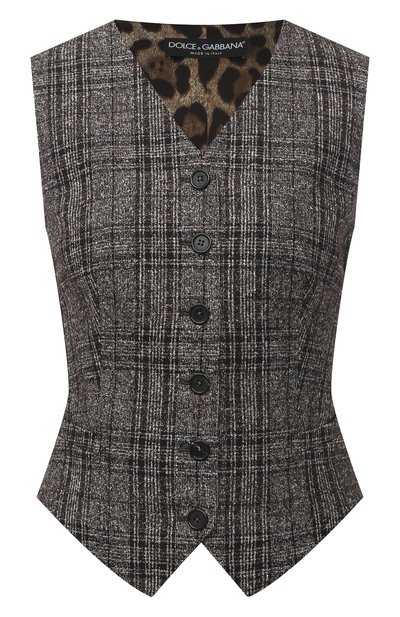 Женский комбинированный жилет DOLCE & GABBANA, арт. F79H6T/FQMH2