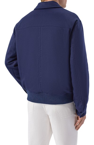 Бомбер из шерсти викуньи KITON, арт. UW2233K0658E, фото 4