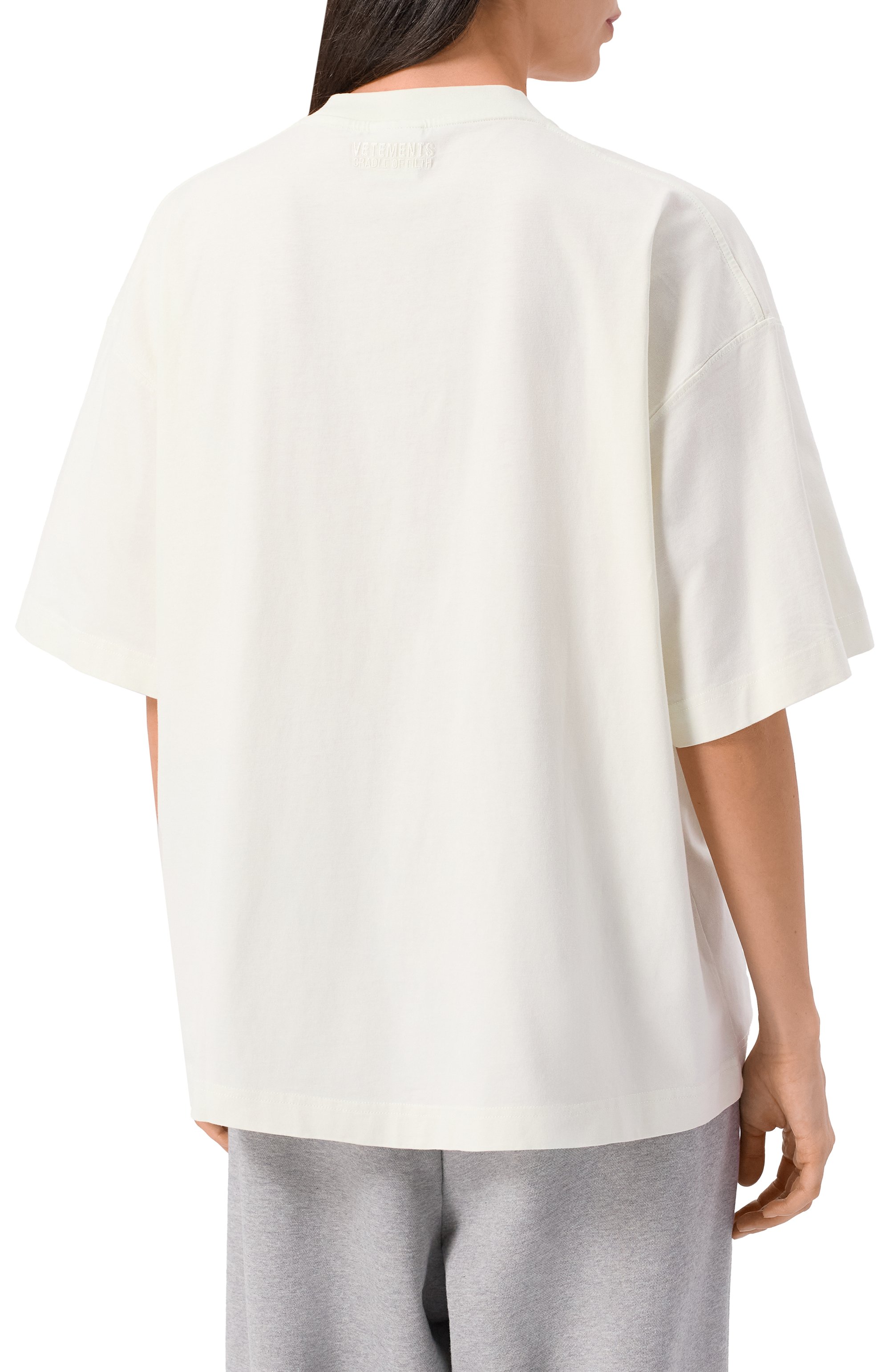 Хлопковая футболка VETEMENTS, арт. UCF76TR100I/1000 LIGHT JERSEY, фото 7