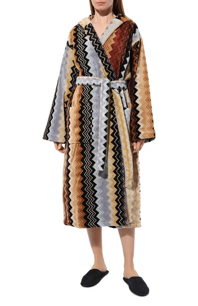 Хлопковый халат MISSONIHOME, арт. 1G3AC99708/160, фото 3