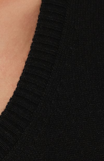 Топ из шерсти и кашемира FREEAGE черного цвета по цене 13860 руб., арт. FWW20020020BK, фото 5 Топ из шерсти и кашемира FREEAGE, арт. FWW20020020BK, фото 5