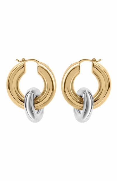 Серьги со съемной частью JIL SANDER, арт. J56VG0002 J12003/G0LD, фото 1