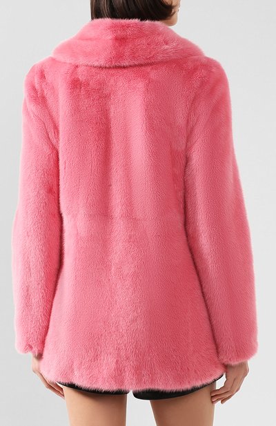 Шуба из норки SAINT LAURENT, арт. 563661/Y7IG2, фото 4