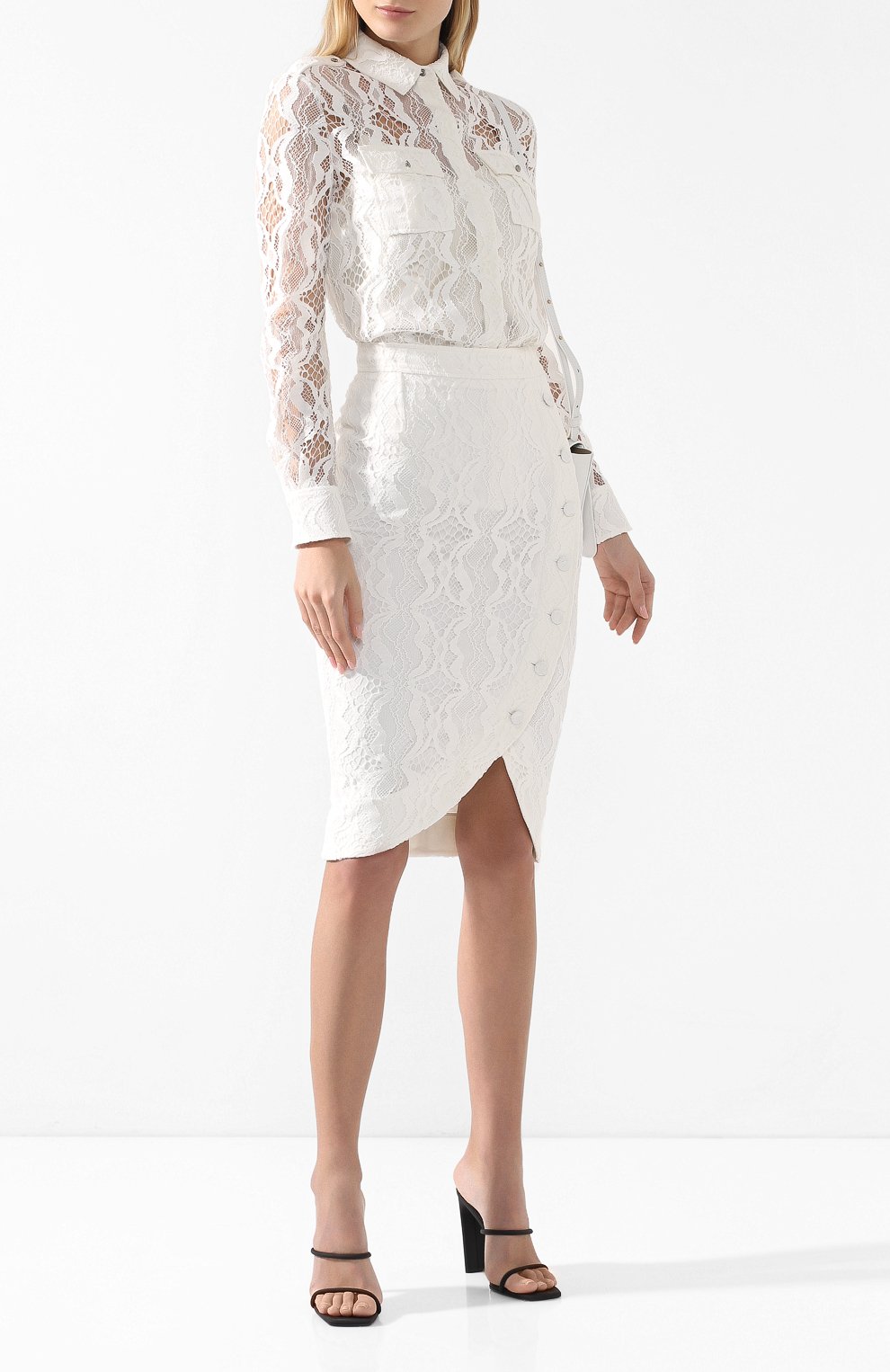 Кружевная юбка ROBERTO CAVALLI, арт. IQT302/RP064, фото 2