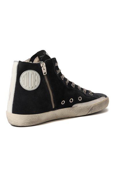 Замшевые кеды francy GOLDEN GOOSE DELUXE BRAND, арт. GMF00113/F0003225051, фото 5