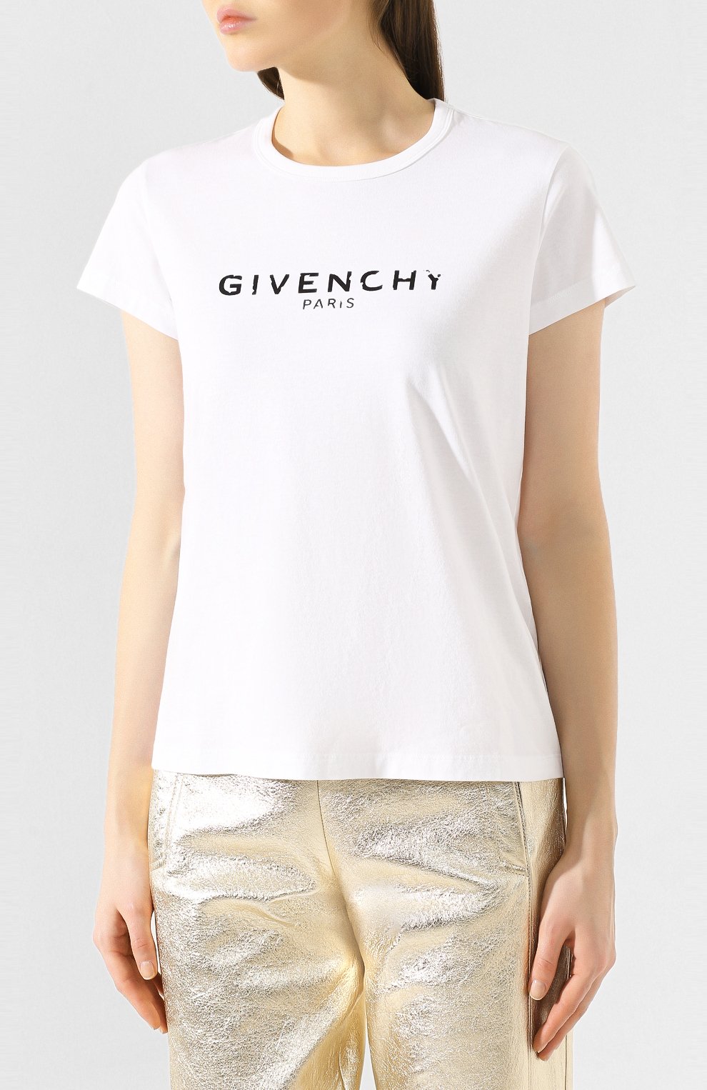 Хлопковая футболка GIVENCHY, арт. BW705Z3Z0Y, фото 3