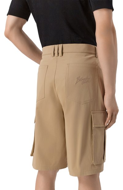 Хлопковые шорты BALMAIN, арт. GH1PA181/CG43, фото 4