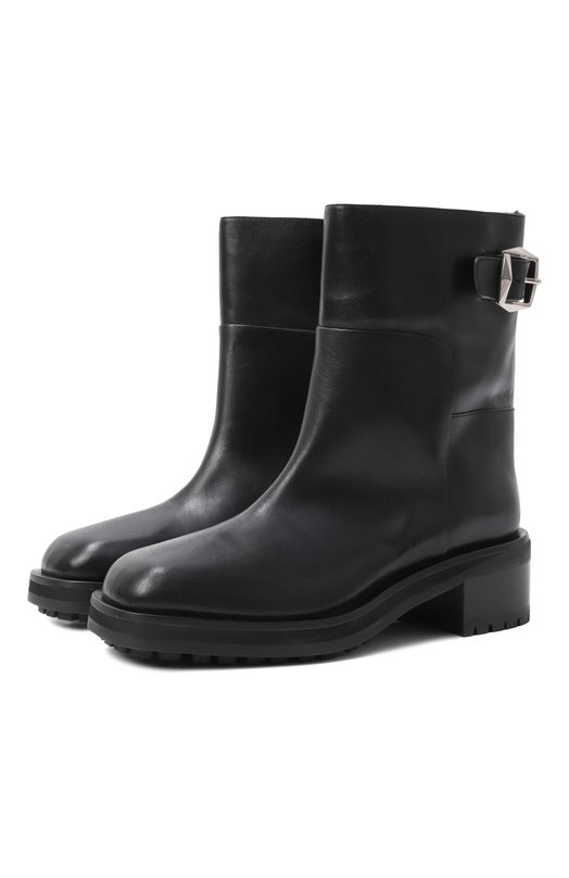 Кожаные ботинки Brooklyn Jimmy Choo BR00KLYNAB50WLZ Чёрный BR00KLYNAB50WLZ