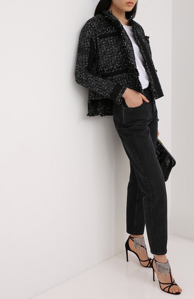 Замшевые босоножки bijou 100 JIMMY CHOO, арт. BIJ0U 100/DRS, фото 2