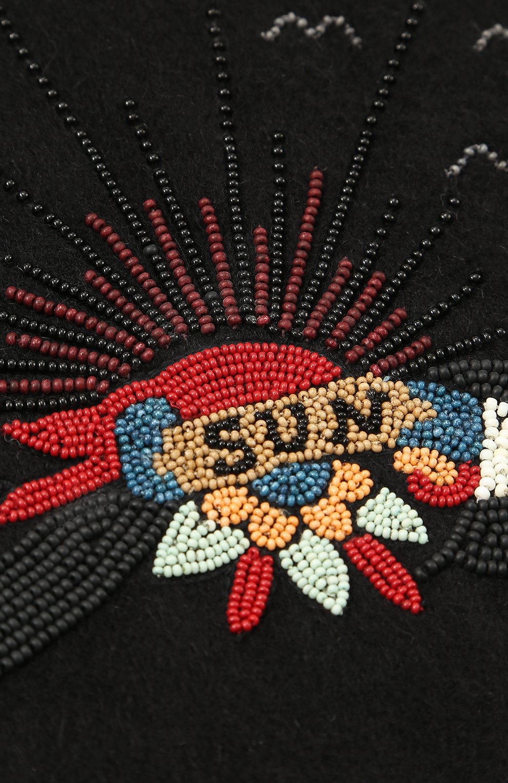 Шерстяной шарф с вышивкой VALENTINO, арт. NU2EQ035/TRS, фото 2