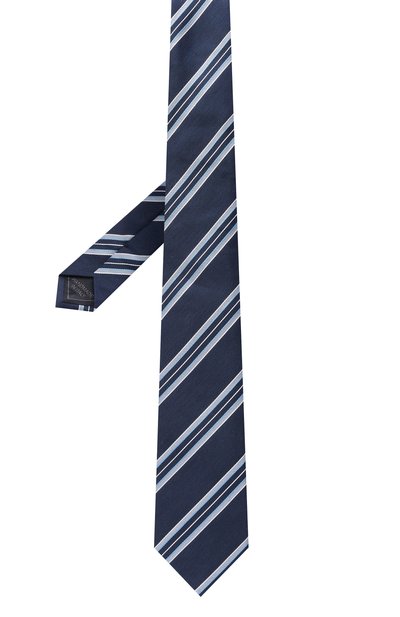 Галстук из шелка и льна BRIONI, арт. 061D00/PD486, фото 3