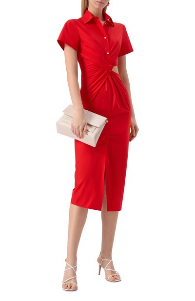 Хлопковое платье MSGM, арт. 3842MDA30X/257315, фото 2