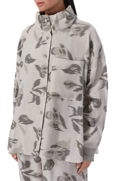 Льняная рубашка EMPORIO ARMANI, арт. EW004950/AF26966, фото 3