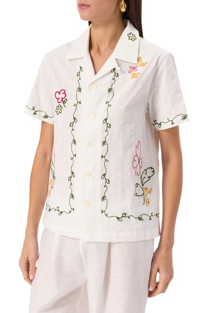 Хлопковая рубашка DUNST, арт. UDSH5B129E2, фото 3