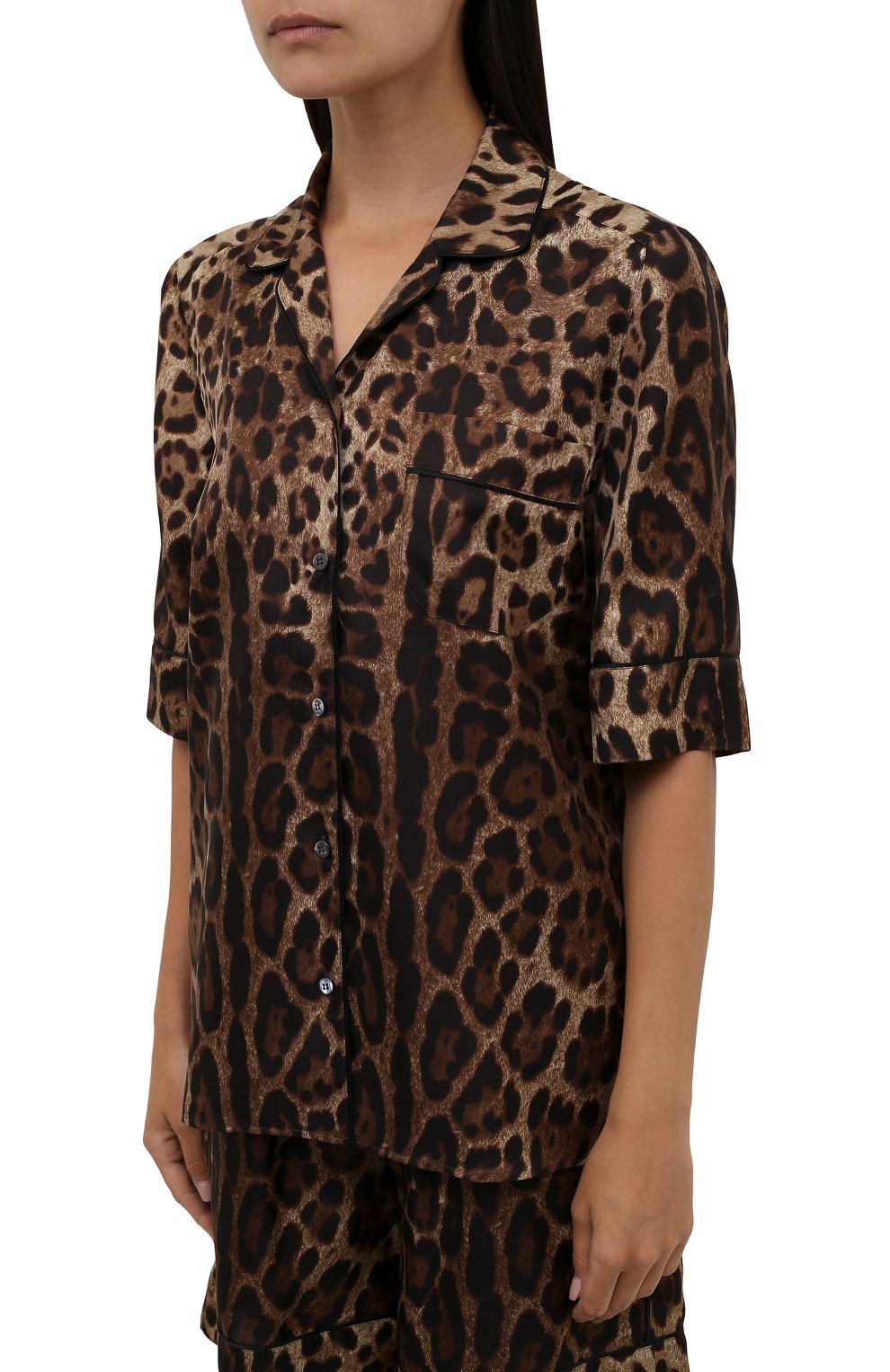 Шелковая рубашка DOLCE & GABBANA, арт. F5G58T/HS1ZX, фото 2