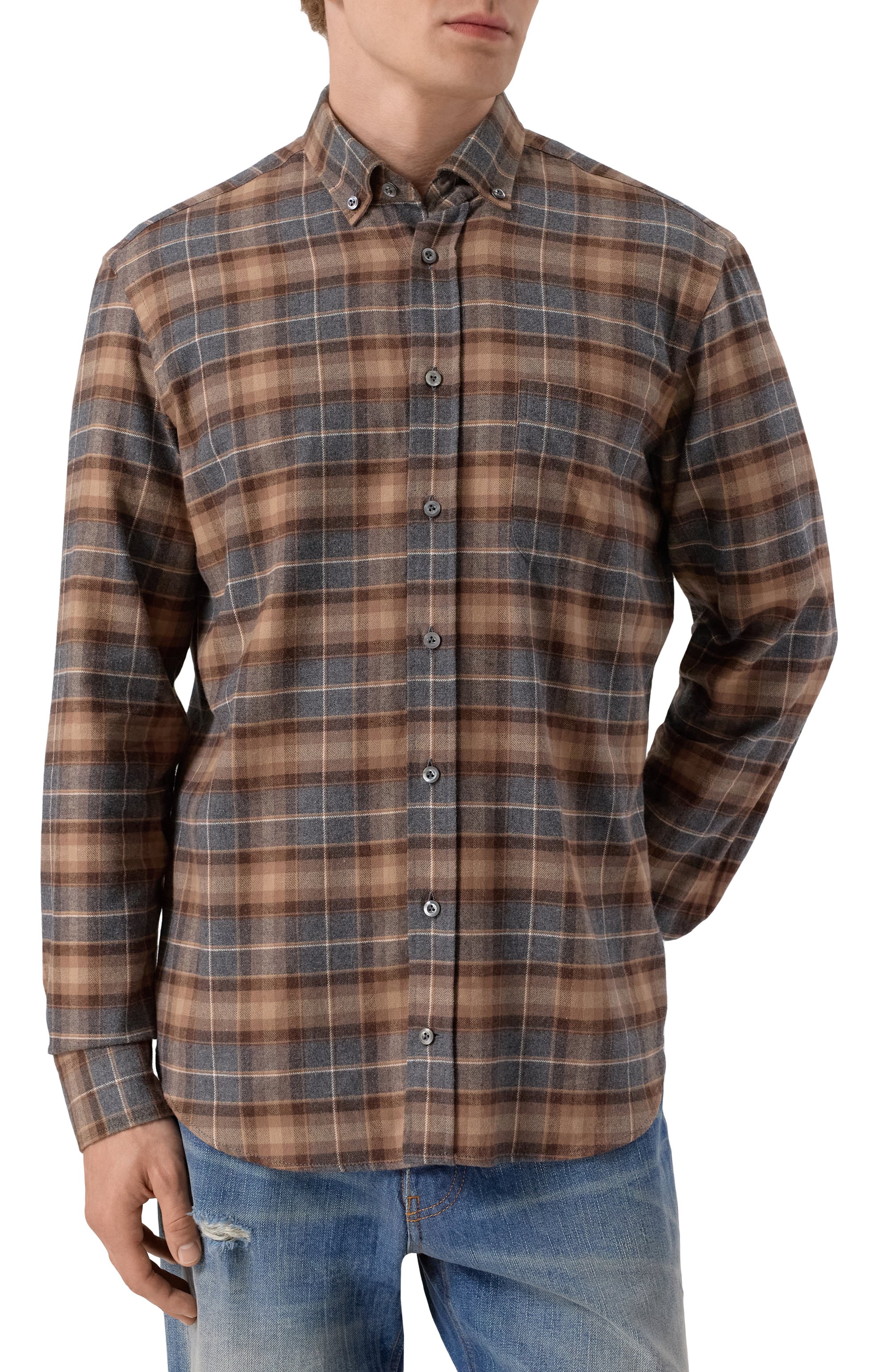 Хлопковая рубашка VAN LAACK, арт. VL-R0Y-TF03K/156644, фото 3