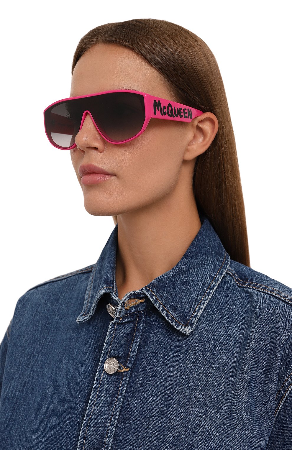 Солнцезащитные очки ALEXANDER MCQUEEN, арт. AM0386S 004, фото 2
