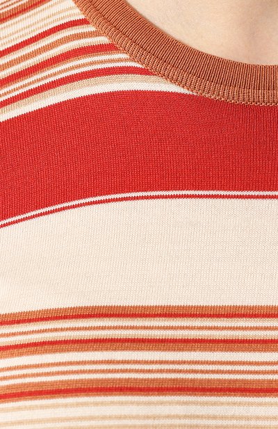 Топ из смеси шелка и хлопка LORO PIANA, арт. FAI8999, фото 5