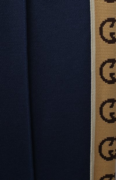 Брюки GUCCI синего цвета по цене 43900 руб., арт. 626255/XJC0U, фото 3 Брюки GUCCI, арт. 626255/XJC0U, фото 3