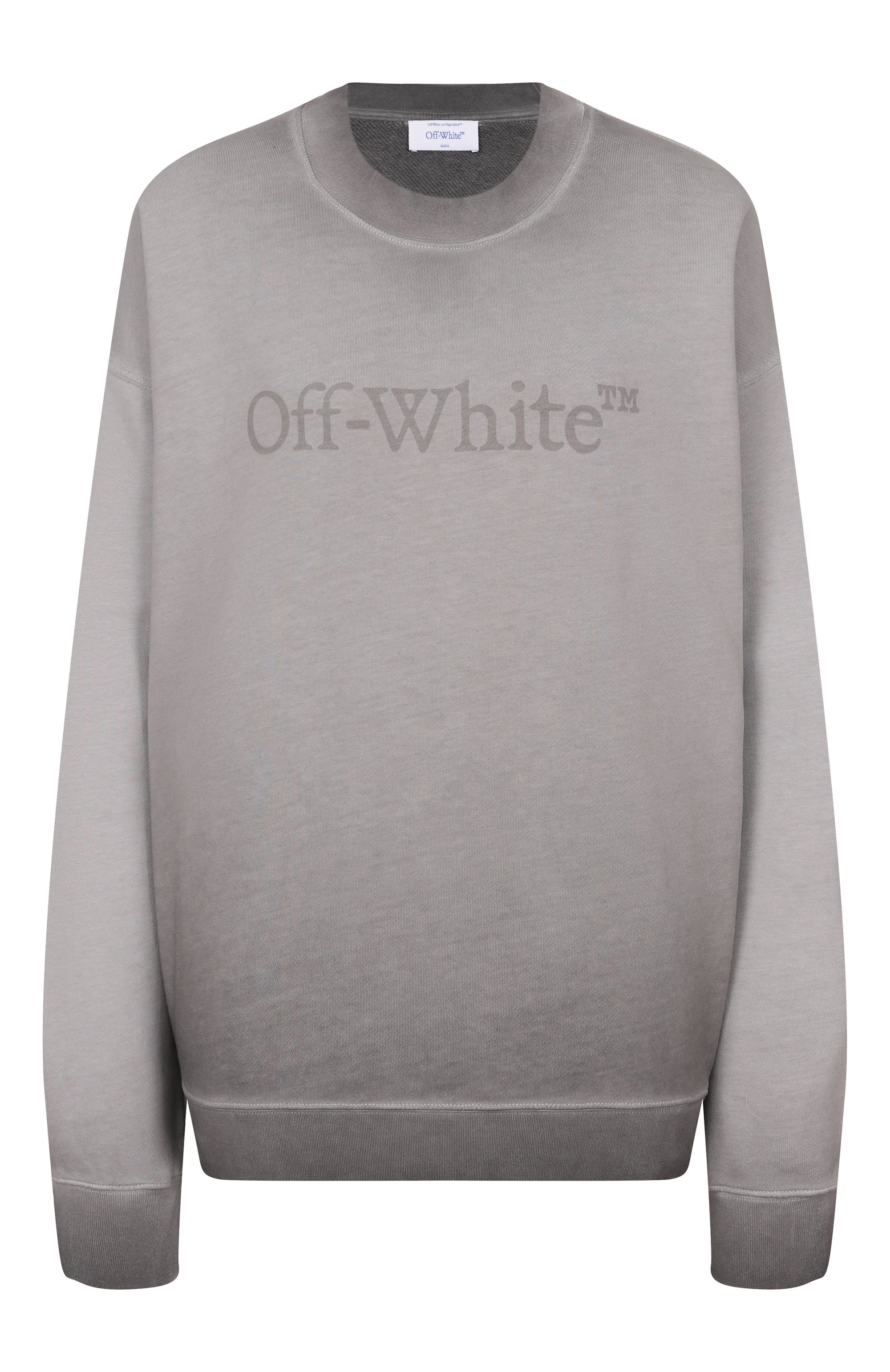 Хлопковый свитшот OFF-WHITE, арт. 0WBA07CF25FLE001, фото 1