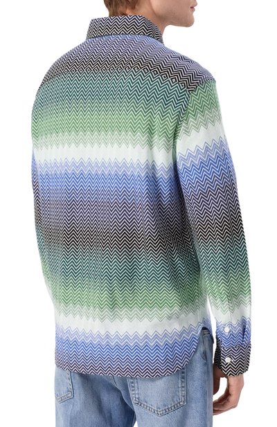 Хлопковая рубашка MISSONI, арт. US25SJ0K/BR010V, фото 4