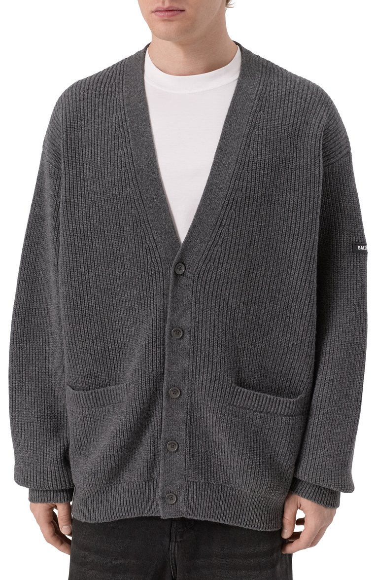 Шерстяной кардиган BALENCIAGA, арт. 813062/T1703, фото 1