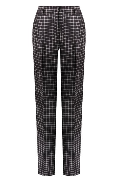 Женские шелковые брюки GIORGIO ARMANI, арт. 9WHPP074/T010M