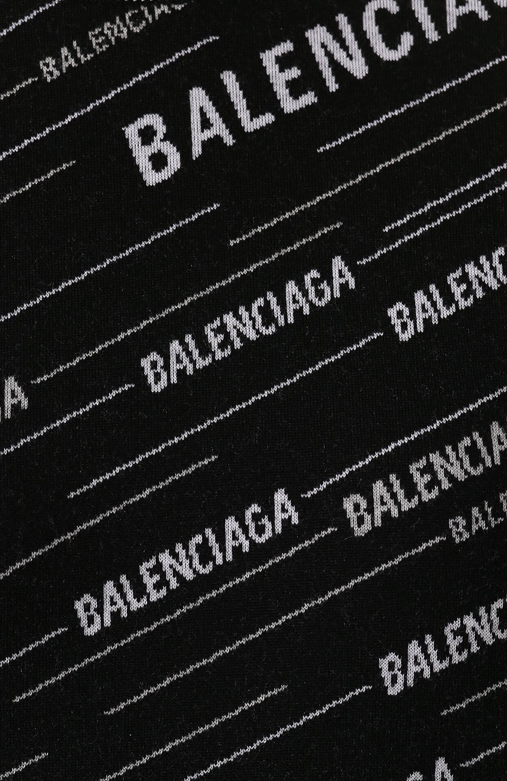 Шерстяной пуловер BALENCIAGA черно-белого цвета по цене 74500 руб., арт. 559078/T1524, фото 5 Шерстяной пуловер BALENCIAGA, арт. 559078/T1524, фото 5